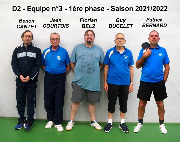 D2 - Saison 2021 - 2022 - première phase -jpg