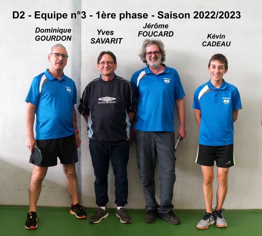 D2 - n°3 - 1ère phase - saison 2022-2023..
