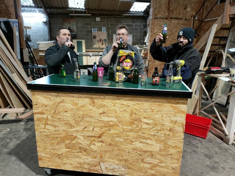 Fabrication du PING' BAR mobile