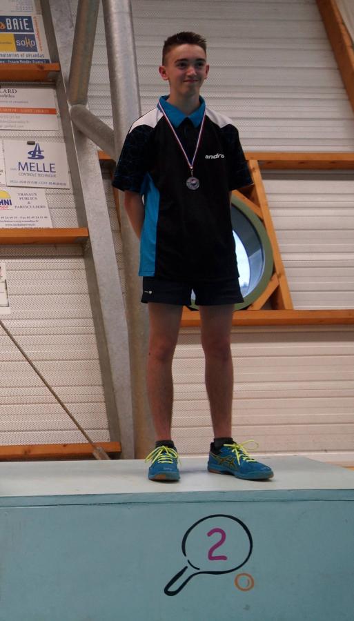 Hugo BERTOLINI
Deuxième du tableau 8 - Messieurs compris entre 500 et 899 points.