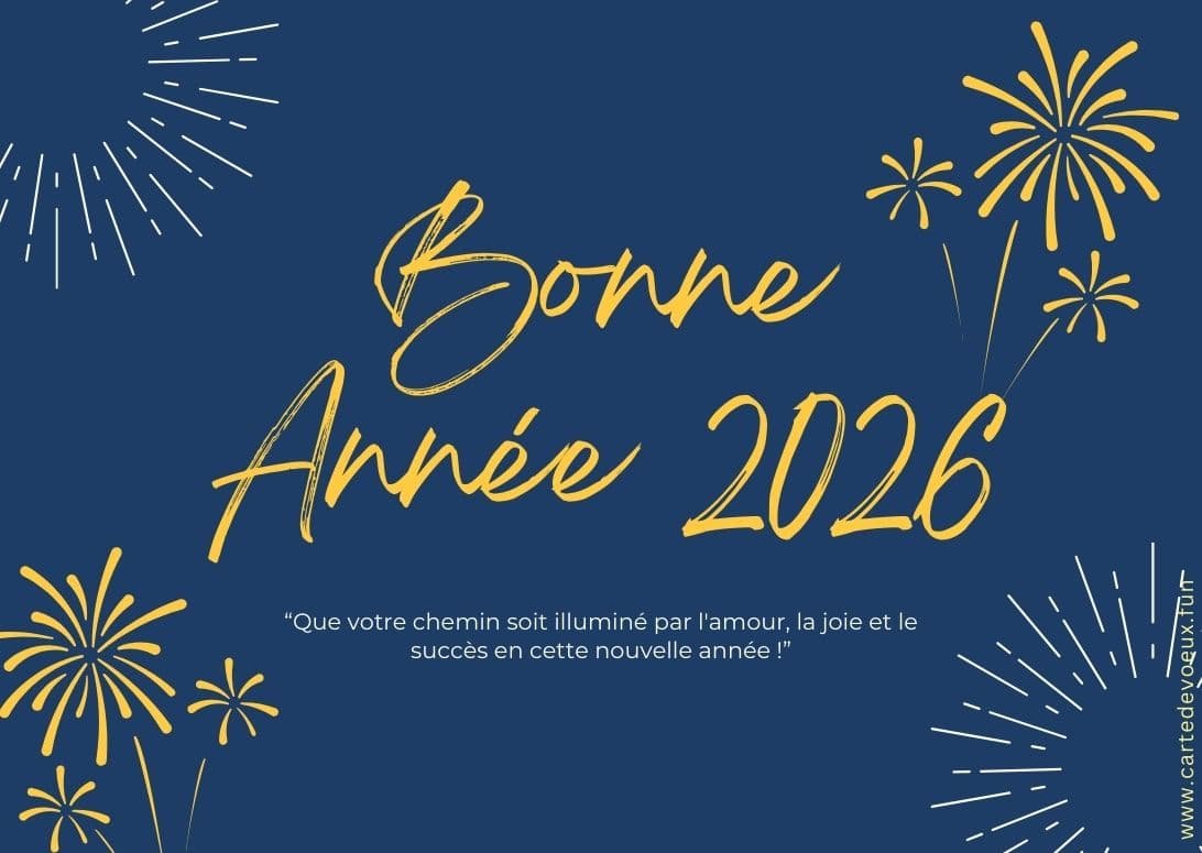 MEILLEURS VOEUX 2026 !!!