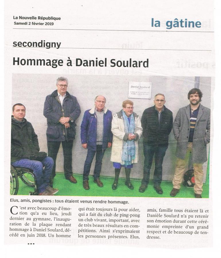 Hommage à Daniel SOULARD