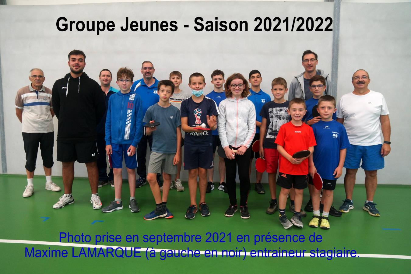 Goupe jeunes sepembre 2021.